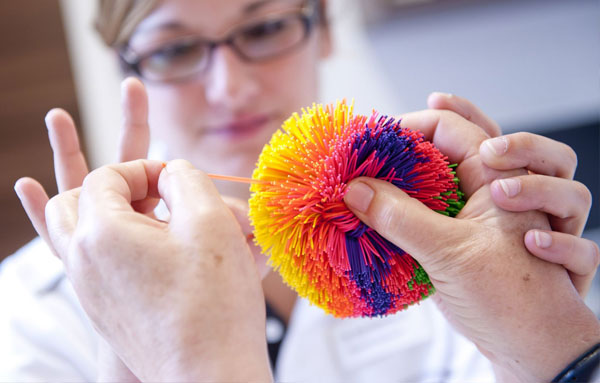 Behandlung in der Ergotherapie